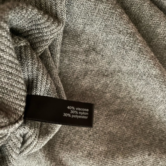 The Limited Open Front Waterfall Sweater Long Duster Gray Small - Picture 6 of 8